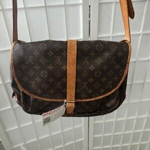 Louis Vuitton Dark Brown Monogram Messenger Bag